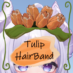 チューリップのヘアバンド TulipHairBand