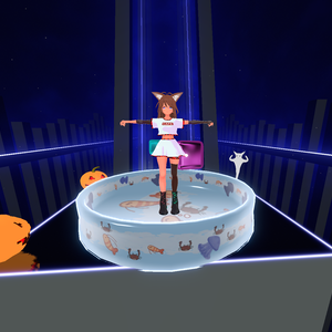 Inflatable pool (GLB, FBX, Beatsaber Platform, VRM)