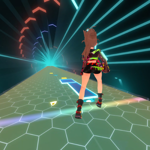 Honey Comb Runway Custom Platform for BeatSaber (FeetSaber)