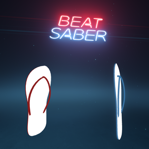Slipper Saber スリッパ   (Beatsaber, GLB, FBX)