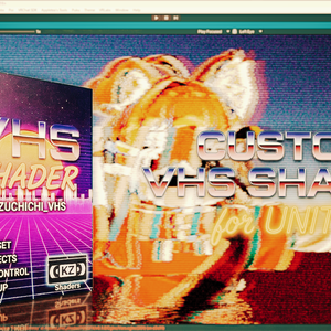 vhs shader 視界ジャックシェーダー