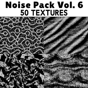 [無料] Noise Textures Vol. 6 🩶 CC0 商用利用可 🩶 Pixel Place 🩶