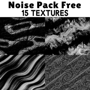 [無料] Noise Textures FREE 🩶 CC0 商用利用可 🩶 Pixel Place 🩶