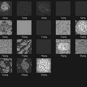 [無料] 25 Pixel Dirt Textures 🤎 商用利用可 / 商用OK 🤎 Pixel Place 🤎 缩略图 3