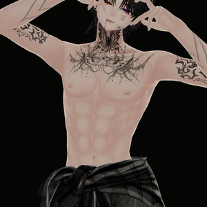 【狛乃＆班霞＆水瀬】Butterfly Tattoo 缩略图 3