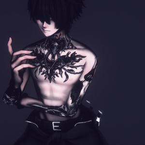 【7アバター対応】Throne of the Fallen tattoo 缩略图 9