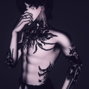【7アバター対応】Throne of the Fallen tattoo 缩略图 4