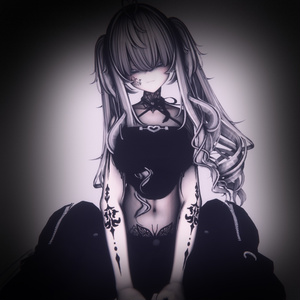 【8アバター対応】Butterfly of Sorrow Tattoo 缩略图 7