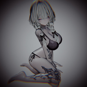【8アバター対応】Butterfly of Sorrow Tattoo 缩略图 2