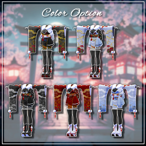 【6アバター対応】Lycoris【着物】 缩略图 6
