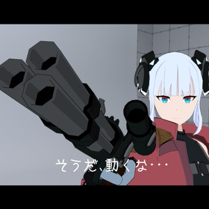 VRChat想定 3Dアバター「Gareko/ShowDown ガレ子」 缩略图 11