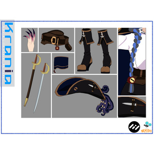 VRChat想定 3Dアバター「Krania/クラニア」 缩略图 8