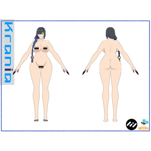 VRChat想定 3Dアバター「Krania/クラニア」 缩略图 6
