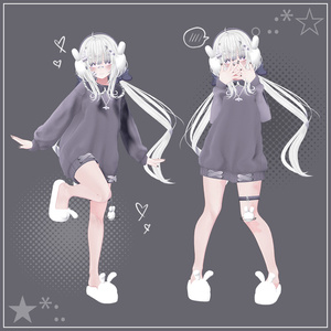 【Cute Pose set No.01】 ー かわいいポーズセット No.01 ꕥ 缩略图 2