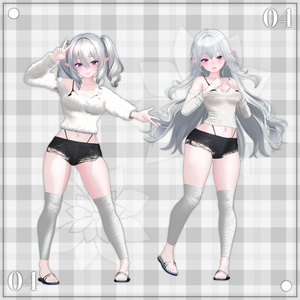 【Cute Pose set No.04】 ー かわいいポーズセット No.04 ꕥ 缩略图 4
