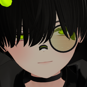 サイバーパンクモノクル（VRC想定）