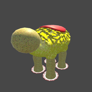 【2種アバター対応】オムライスセット【VRChat 想定 3D衣装モデル】 缩略图 4