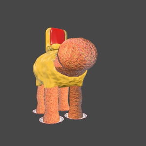 【2種アバター対応】オムライスセット【VRChat 想定 3D衣装モデル】 缩略图 3