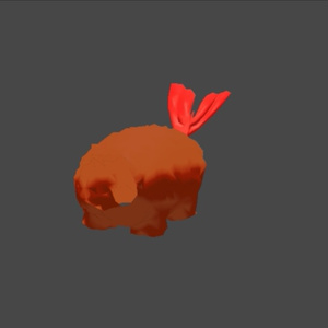 【四足歩行炒飯対応】Eviフライ衣(装)セット【VRChat 想定 3D衣装モデル】 缩略图 4
