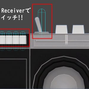 【VRChat】~MAで簡単改変異形頭シリーズ~ラジカセ頭【MA対応】 缩略图 3