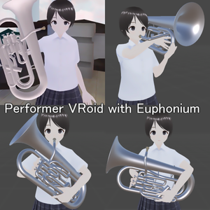 Performer VRoid with Euphonium