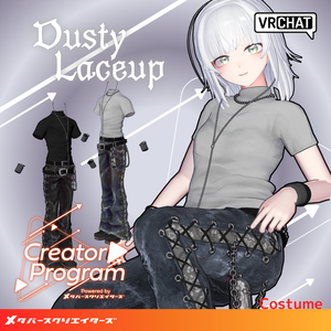 アバター向け衣装『DustyLaceUp』 - By imya / CP7