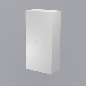 [3DCG] ロッカー ３列