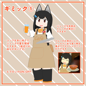 オリジナル3Dモデル『ナオコ』ver.2.2(Mobile対応) 缩略图 5