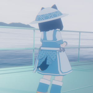 オリジナル3Dモデル『ミヤノギ』ver.2.5(VRChat、Quest対応、着替え衣装付属) 缩略图 11