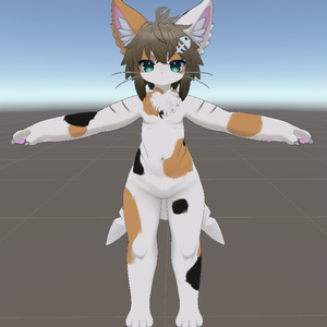 【無料/free】chalo専用　三毛猫風ボディーテクスチャ 缩略图 2