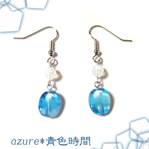 なみいろ＊チェコとスワロフスキーのピアス・イヤリング