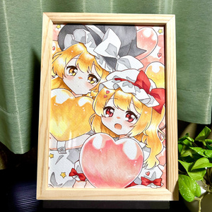 名探偵プリキュア！】帆羽くれあ＆森亜るるか 手描きイラスト