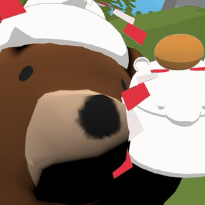 【3Dモデル】クマかがみもち(鏡餅)【VRChat,Cluster etc】