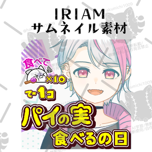 パイの実サムネイル素材