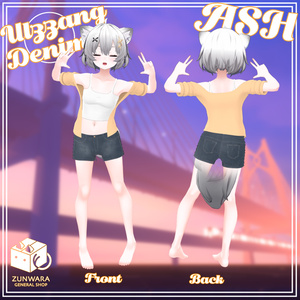 【アッシュ、セフィラ専用】Ulzzang Denim 缩略图 5
