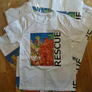 RESCUE Tシャツ by syukapong