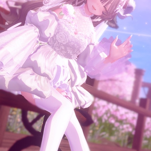 【All Avatar】Flower Ribbon【セミ対応/MA･PB対応】 缩略图 6