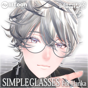 【MA対応】Simple Glasses For 斑霞-Hanka-