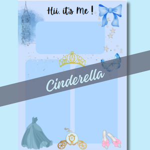 About Me Templates (Cinderella inspired) 