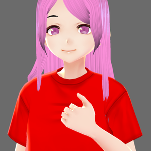 vroid studio longhair preset