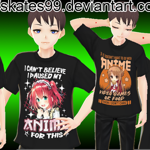 vroid studio anime shirts