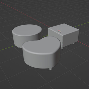 【無料】スツール【fbx】 缩略图 2
