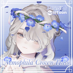Nemophila Crown Halo【MA対応】