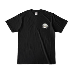 Tシャツ【黒：もちもちふぇいす】