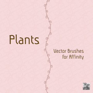 Affinity用 植物のブラシ