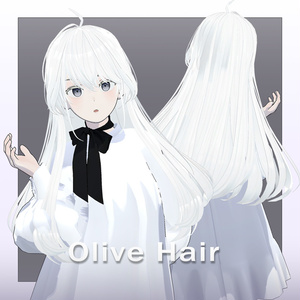 【髪型】Olive Hair Remake【10アバター対応】 缩略图 3