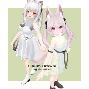 【VRChat衣装】Lilium Brownii【11アバター対応】 缩略图 2