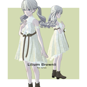 【VRChat衣装】Lilium Brownii【11アバター対応】 缩略图 4