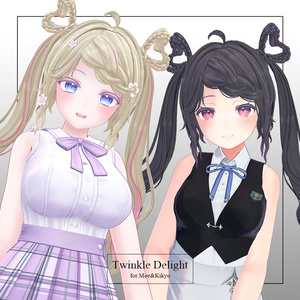 【髪型】Twinkle Delight【9アバター対応】 缩略图 4