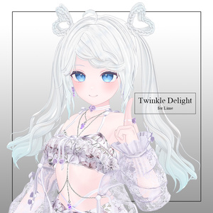 【髪型】Twinkle Delight【9アバター対応】 缩略图 3